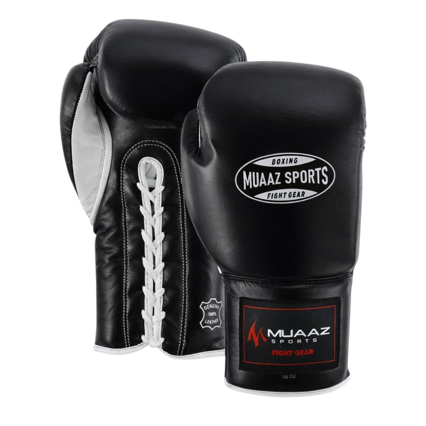 Muaaz Lace Up Training Sparring Gloves