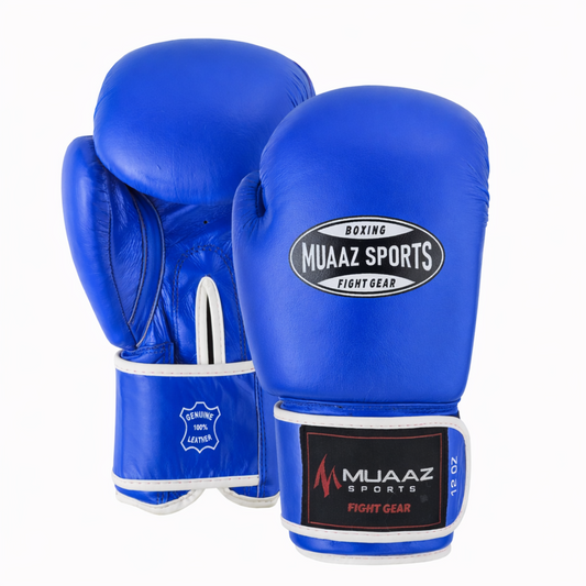 Boxing Training Sparring Gloves Genuine Cowhide Leather